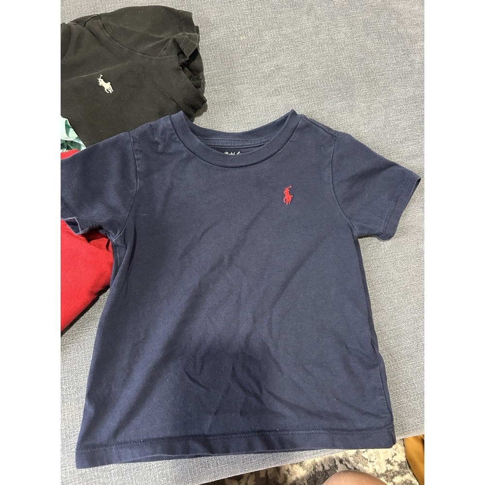 Lot‎ Of 4 Boys Polo Ralph Lauren Short Sleeve Tshirts Size 18/24 Months - Picture 4 of 7